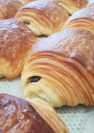 Pains au chocolat feuilletés